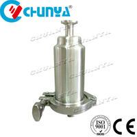 Válvula industrial Tipo Y-tipo de acero inoxidable de acero inoxidable 304 Carcasa de filtro de agua para aceite